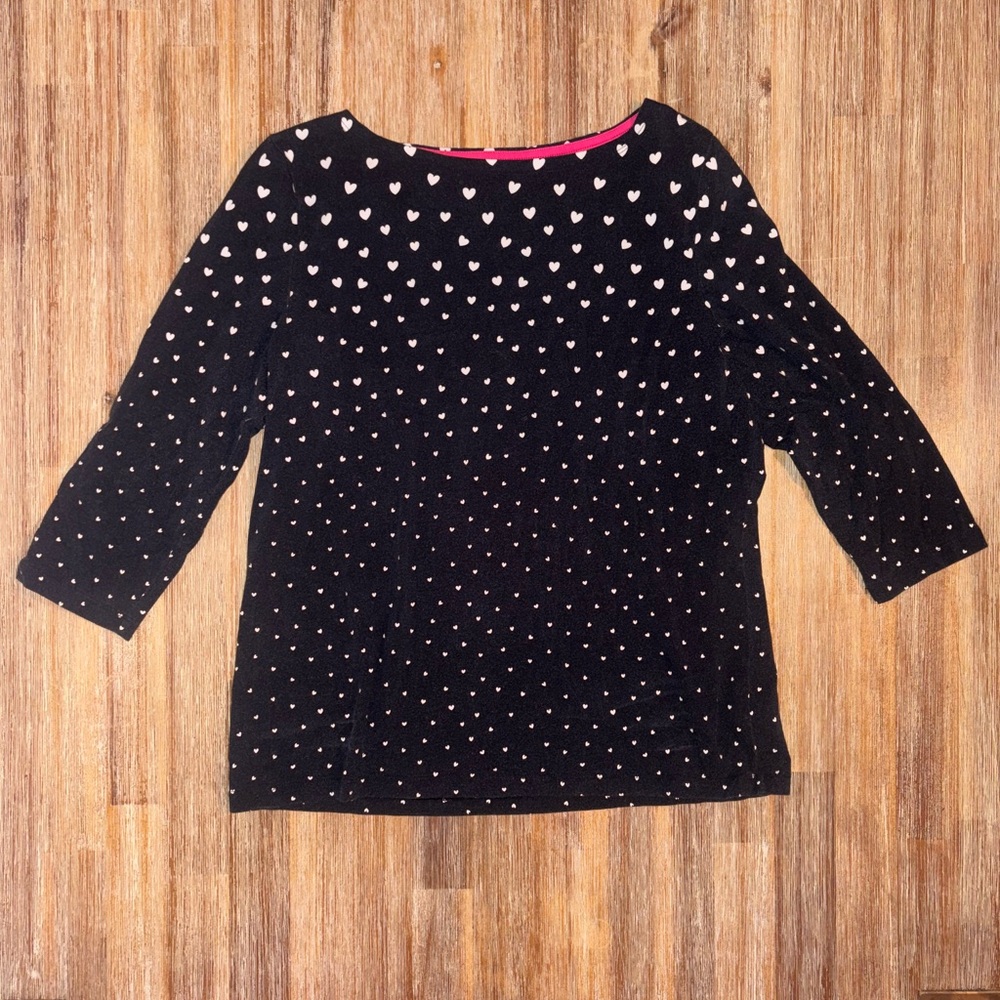 TALBOTS HEART TOP